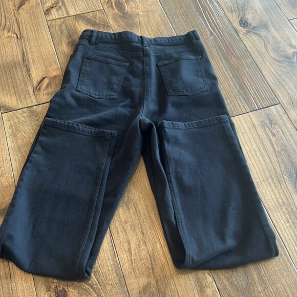 Wilfred Free Black Denim Jeans | Size 6 - Picture 3 of 3